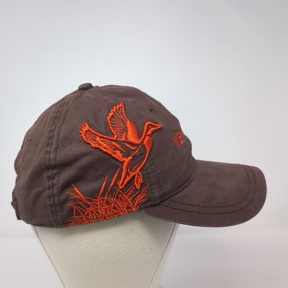 Kenworth Strapback Baseball Cap Brown One Size Adjustable Embroidered Dri-Duck - Picture 5 of 10